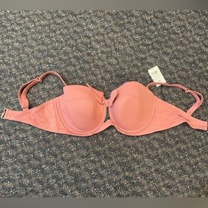 Pink bathing suit top